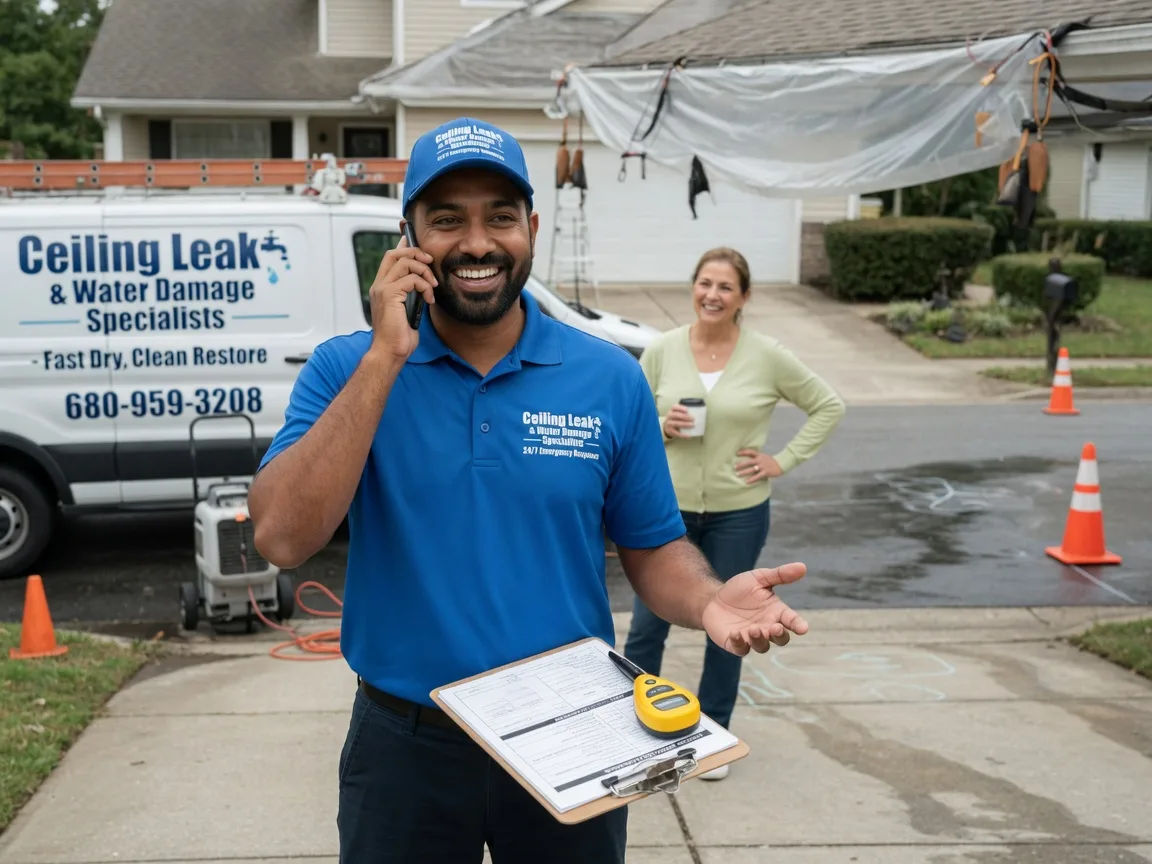 Ceiling Leak Cleanup Hollandale, MS FAQs